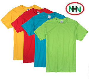 เสื้อยืดผู้ชายพิมพ์ลายแบรนด์ตามสั่ง ขายส่งราคาถูก ผ้าฝ้าย 100% ระบายอากาศได้ดี ไซส์ใหญ่ แห้งเร็ว คุณภาพสูง สไตล์บังกลาเทศ - Product Image 1