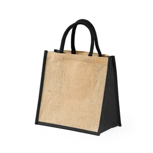 Borsa Tote in Juta Personalizzabile Tuiq, Borsa Promozionale Personalizzabile - Product Image 1