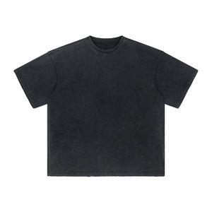 เสื้อยืดผู้ชายแบบใหม่ขายส่ง ล้างสีแบบ Acid Wash ผ้าฝ้าย 100% คุณภาพดี ผลิตจากวัสดุคุณภาพเยี่ยม เสื้อยืดล้างสีแบบ Acid Wash - Product Image 3