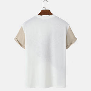 T-shirt homme de haute qualité, 100% coton, tissu doux, pour un usage quotidien, pour la mode streetwear. - Product Image 2