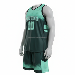 Conjunto de Uniforme de Baloncesto para Hombre Adulto al por Mayor, Camiseta y Pantalones Cortos de Poliéster con Impresión Digital Reflectante, Servicio OEM Personalizado - Product Image 6