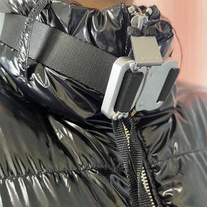 Manteau d'hiver en duvet pour hommes personnalisé en vente de gros veste légère rembourrée de grande taille avec fermeture à glissière veste bouffante en coton de baseball - Product Image 4