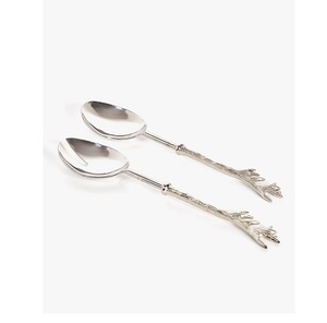 mirrored steel Premium Mirror Polished Inox Silver Flatware Hotel Knife Spoon Fork Cutlery Set Stainless Steel - Product Image 6