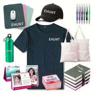 Conjunto de Regalos Promocionales para Exposiciones con Cuadernos Personalizados, Bolígrafos, Gadgets Tecnológicos y Bolsas de Lona para Promoción Empresarial - Product Image 4