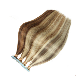Honor Hair Extensioni per Capelli con Nastro Adesivo Pronte per la Spedizione, Capelli Umani di Alta Qualità da Singolo Donatore, 18 <span class=keywords><strong>e</strong></span> 22 Pollici per Saloni - Product Image 2