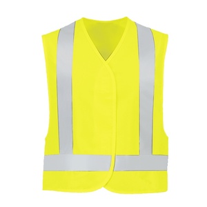 Custom Logo High Visibility Waterproof Reflective <b>Safety</b> Vest for Construction Workers ANSI Class 1 <b>Roadway</b> Work - Product Image 1