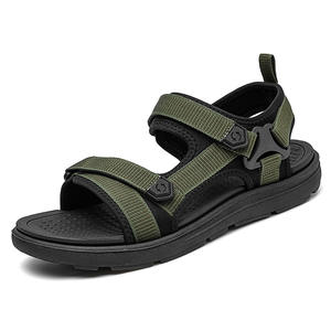 Sandalias Planas Cómodas para Hombre, para Verano, con Plantilla de PVC, Diseño de Punta Abierta, Transpirables, para Deportes al Aire Libre, Playa y Caminatas - Product Image 6