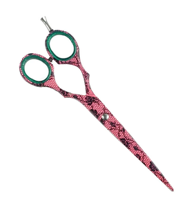 Tijeras de corte de pelo de peluquero de acero inoxidable de 5,5 pulgadas por encargo Tijeras de pelo de belleza Premium - Product Image 3