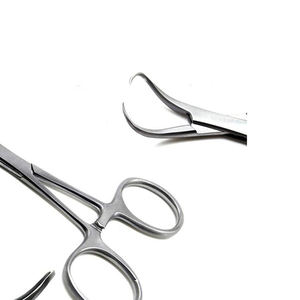 Pinces à serviettes Backhaus en or rose, pinces chirurgicales de haute qualité, pinces à serviettes chirurgicales Backhaus - Product Image 3