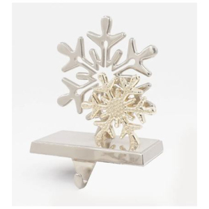 Diseño estándar Metal Plata Soporte para medias Árbol de Navidad Ganchos para medias Venta al por mayor Decoración festiva de Navidad Percha para medias - Product Image 6
