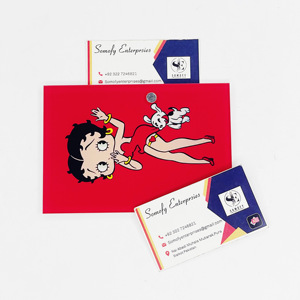 Design personalizzato Betty Boo piastrelle acriliche ciglia sostenibile per Extension per ciglia lunghezza Mix personalizzazione strumento di bellezza fiore - Product Image 6
