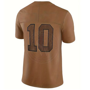 Camiseta de Fútbol Americano Personalizada de Doble Cara, Transpirable, de Manga Corta, Uniforme Deportivo de Primera Calidad para Entrenamiento y Partidos - Product Image 2