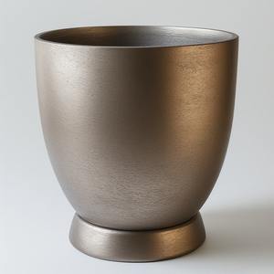 Macetero de Hierro con Acabado en Oro/Níquel, Diseño de Autor, con Opciones Personalizables para Interiores de Lujo y Decoración de Jardín Premium - Product Image 5