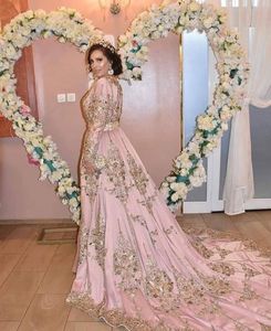 MODERN DESIGNER WEDDING CAFTAN DRESS WITH HEAVY EMBROIDERY OF DABKA, CRYSTAL GLASS BEADS,GLASS STONE WORK FOR WEDDING @ 2022 - Product Image 1