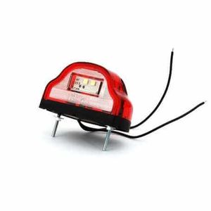 Luz LED Roja para Matrícula EX A800200287, Marco para Matrícula - Product Image 1