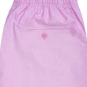 Pink Cross Pocket Woven Pajama 100% Cotton Soft <b>Lounge</b> <b>Pants</b> Relaxed Fit with Drawstring Waist Pockets Luxury Sleepwear - Product Image 4