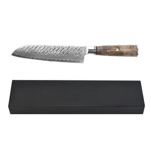 Venta al por mayor personalizado 100% material de alta calidad hecho cuchillo de Chef de acero de Damasco mejor precio de venta mejor cuchillo de Chef de acero de Damasco - Product Image 3