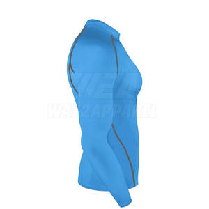 Chemises de compression en polyester pour hommes, vêtements de fitness, chemises de compression pour hommes, pour musculation - Product Image 5