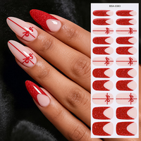 Produit de beauté pour ongles NOUVAU style, succès viral TikTok : Gel UV, Faux ongles à presser style français, Autocollants pour ongles en gel, Wraps pour ongles en gel sans UV, Vente en gros