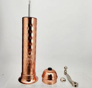 Prémio grego moinho estilo SS304 pimenta moinho martelo vácuo galvanizado escovado cobre acabamento aço carbono moedor metal - Product Image 2