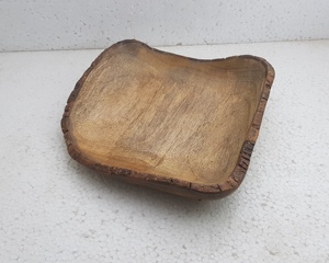 Frutero de madera con acabado Natural, cuenco portátil lavable para servir, hecho a mano para sopa cuenco, artículo de regalo promocional para la empresa - Product Image 6