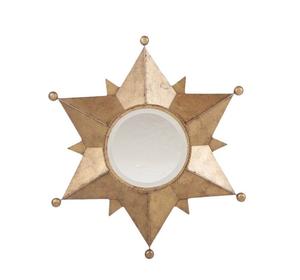 Miroir décoratif mural étoile avec intérieur en verre Miroir décoratif mural Taille personnalisée Fournitures en gros - Product Image 3