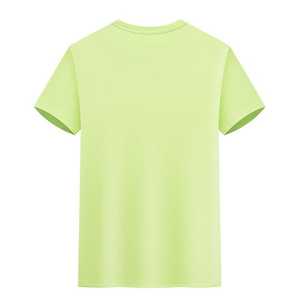 Camisas básicas de punto de algodón 100% para hombre, camisetas informales de color sólido de ajuste Regular de media manga, ligeras de secado rápido para verano - Product Image 3