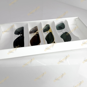 Nouveau plateau de composant optique laiteux blanc plateau optique modulaire système de plateau optique organisateur acrylique - Product Image 1