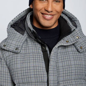 Veste matelassée personnalisée OEM pour hommes, logo personnalisé, veste d'hiver décontractée pour hommes avec poches, vestes matelassées pour hommes - Product Image 6