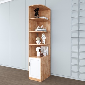 Módulo de Armario Independiente de Madera TQA68023 de Diseño Moderno con Estantes Decorativos Integrados para Dormitorio, Muebles para el Hogar - Product Image 5