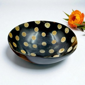 Cuenco y cuchara de cuerno de búfalo natural hecho a mano con acabado suave para chefs gourmet a precio asequible por CRAFT ZONE EXPORT - Product Image 4