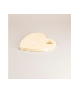 Tabla de cortar de corazón de madera de acacia, plato de servicio hecho a mano y sostenible, tabla de cortar de productos de alta calidad - Product Image 4