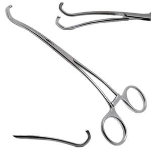 Pince chirurgicale en acier inoxydable Dissection des tissus atraumatiques Pince vasculaire Ensemble d'instruments Source d'alimentation manuelle - Product Image 3