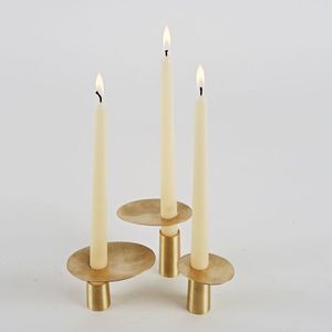 Candélabre en laiton vintage bougeoir à quatre bras milieu du siècle chandelier moderne décoratif fête de mariage maison centre de table - Product Image 6