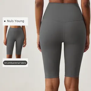 LOLOLULU Spandex sport a vita alta collant pantaloni Yoga personalizzati Leggings neri per le donne