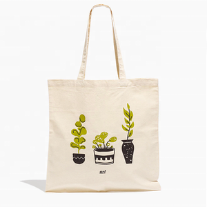 Sac fourre-tout en toile de coton promotionnel en gros MECK UP Sacs à main Sac à provisions vierge Sac fourre-tout uni - Product Image 4