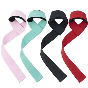 Sangles de poignet pour l'haltérophilie, antidérapantes, de haute qualité, avec logo personnalisé, équipement de sécurité pour la remise en forme - Product Image 6