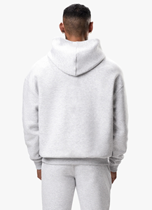 Haute qualité 100% coton polaire lourd surdimensionné sweat à capuche de luxe blanc 500gsm sweats à capuche lourds pour hommes - Product Image 6