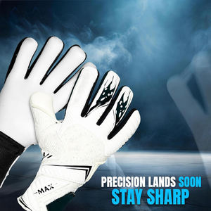 Guantes de Portero Profesionales de Alta Calidad, Serie Pro, Látex Alemán, Dedos Completos, Impermeables, Transpirables, con Cordones, Unisex, para Entrenamiento al Aire Libre - Product Image 4