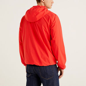 Latest Design <b>Summer</b> Thin Sportswear Clothing <b>Men</b> Large Size Windbreaker <b>Jackets</b> Mesh Lining Nylon Breathable Windproof <b>Jacket</b> - Product Image 5