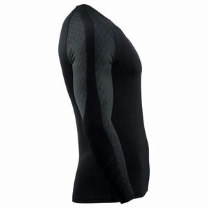 Vêtements de sport unisexes confortables et écologiques avec manches longues, logo personnalisé, vêtements de fitness haute performance - Product Image 4