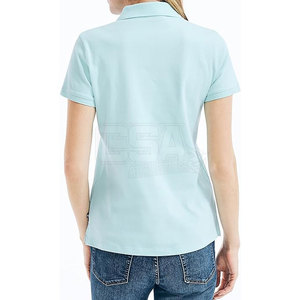 เสื้อโปโลผู้หญิงผ้าฝ้ายขายดี น้ำหนักเบา สวมใส่สบาย เหมาะสำหรับใส่ทุกวัน - Product Image 2