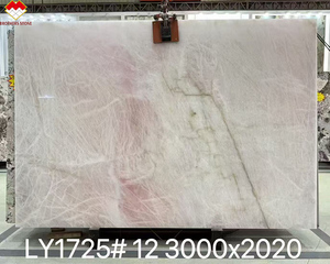 หินควอตซ์ไซต์บราซิลแบบมี<span class=keywords><strong>ไฟ</strong></span>ส่องด้านหลัง สีชมพูคริสตัล ควอตซ์ไซต์โปร่งแสง สีชมพู สำหรับงานบุผนังแบบซ้อน - Product Image 1