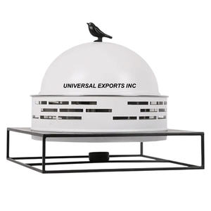 Ensemble en bois de deux Hotpot de haute qualité Designer luxe nouveau chauffe-plats de qualité supérieure fait à la main fantaisie casserole en métal - Product Image 2