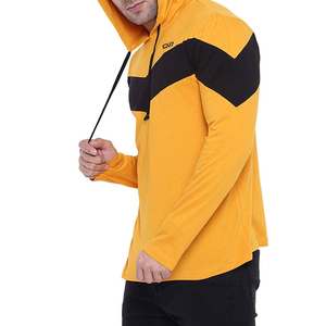 Sudadera con capucha lisa en blanco para gimnasio para hombre, venta al por mayor, sudadera para correr para hombre, sudaderas con capucha profesionales para gimnasio y Fitness para adultos - Product Image 3