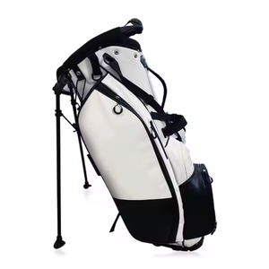 Bolsa de Golf de PU suave y duradera de gran capacidad, bordado personalizado, accesorios deportivos multifuncionales, bolsas de Golf personalizables OEM - Product Image 1