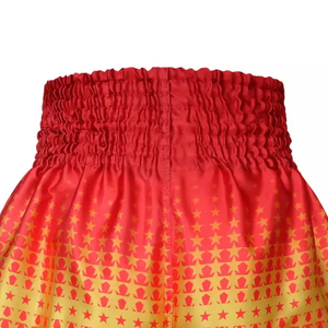 กางเกงชกมวยไทยคิกบ็อกซิ่งผู้ชาย ผ้าโพลีเอสเตอร์ทนทาน ระบายอากาศได้ดี สำหรับกีฬา MMA มวยไทย คุณภาพสูง ออกแบบเองได้ - Product Image 4