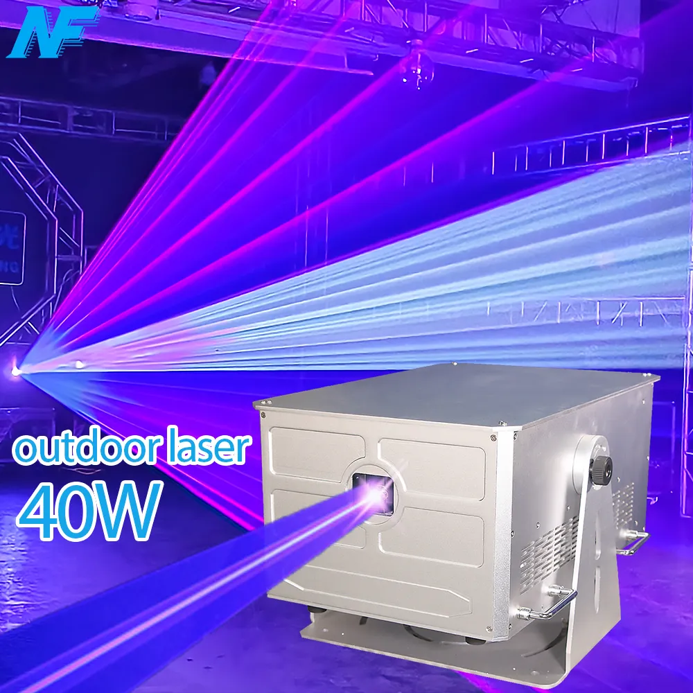 Laser 40 W Fabriek Fb4 40 Watt Rgb Lasershow Projector Evenementen Party Disco Dj Club Lazer Licht Animatie Laserlicht