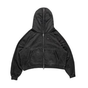 Sweat-shirts à capuche double pour hommes, nouvelle collection 2025, personnalisables, de marque, vente en gros, commande en gros, livraison rapide, sweat-shirts à fermeture éclair - Product Image 6