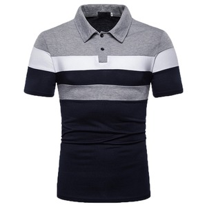 Polo pour hommes couleur stable en fil durable conçu pour un usage quotidien du personnel Broderie OEM et personnalisation en vrac directe à l'usine - Product Image 3